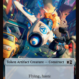 Ox (023) // Construct (030) Double-Sided Token (Surge Foil) [Marvel Super Heroes Commander Tokens]
