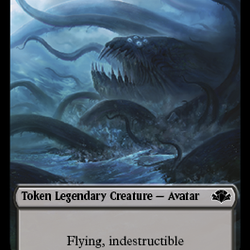 Zombie // Marit Lage Double-Sided Token [Dominaria Remastered Tokens]