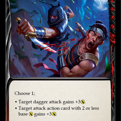 Short and Sharp (Red) [OUT154] (Outsiders)  Rainbow Foil