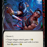 Short and Sharp (Red) [OUT154] (Outsiders)  Rainbow Foil