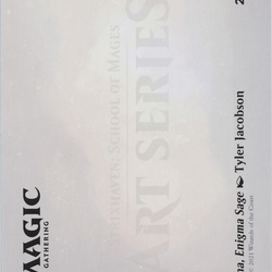 Kasmina, Enigma Sage // Kasmina, Enigma Sage (ASTX-029) (Borderless) [Strixhaven Art Series] Foil