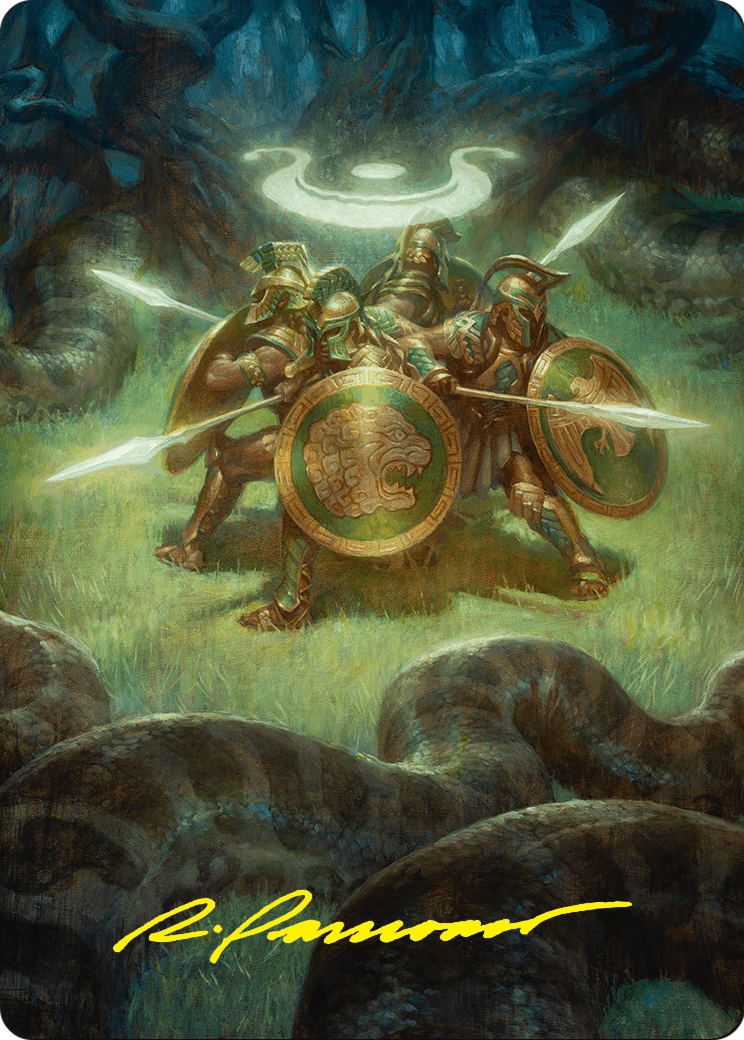 Anthem of Champions // Anthem of Champions (AFDN-047) (Borderless) [Foundations Art Series] Foil