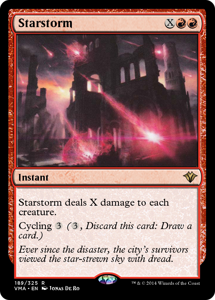 Starstorm (VMA-189) [Vintage Masters] Foil
