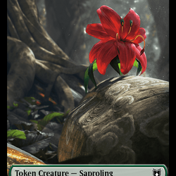Saproling // Ape Double-Sided Token [The List]