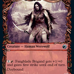 Fangblade Brigand // Fangblade Eviscerator (Showcase Equinox) [Innistrad: Midnight Hunt]
