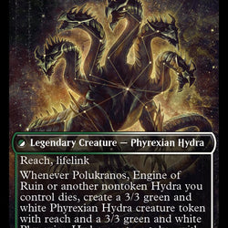 Polukranos Reborn // Polukranos, Engine of Ruin (Showcase Planar Booster Fun) [March of the Machine]