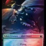 Alien Angel // Alien Insect Double-Sided Token (Surge Foil) [Doctor Who Tokens]
