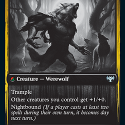 Child of the Pack // Savage Packmate [Innistrad: Double Feature]