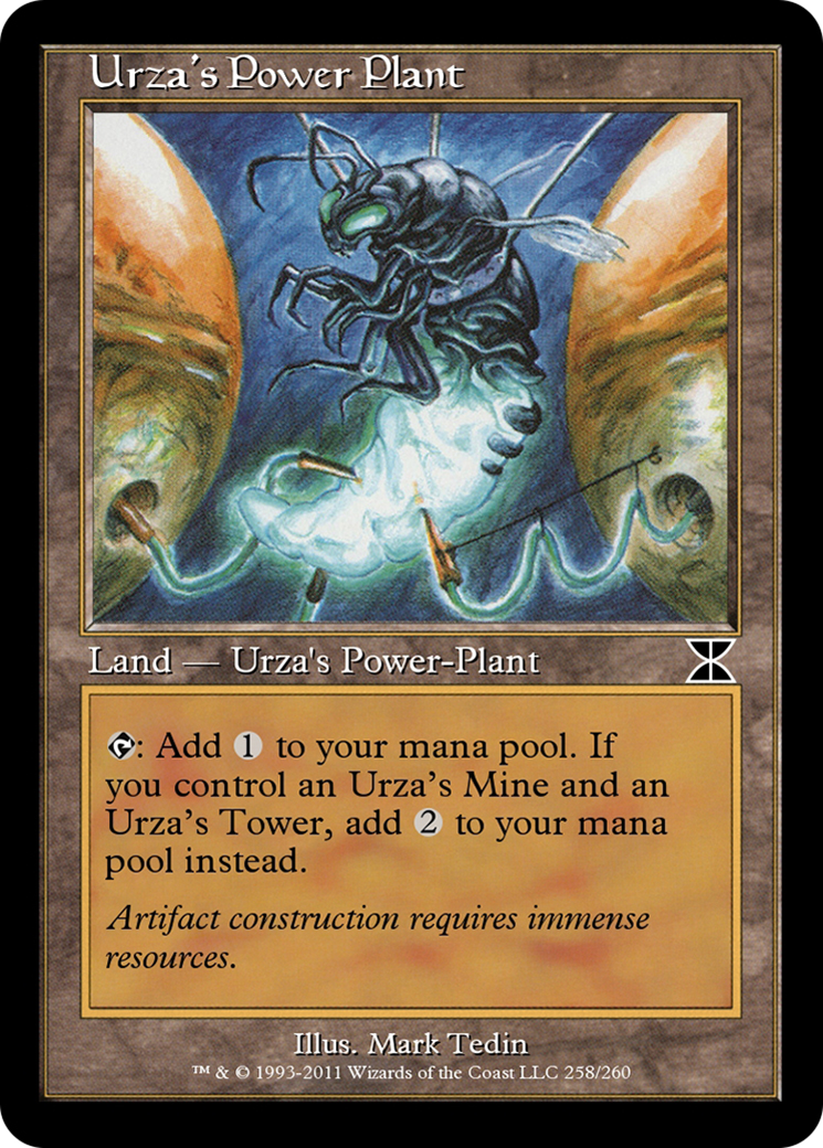 Urza's Power Plant (ME4-258B) [Masters Edition IV]