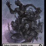 Zombie Army // Energy Reserve Double-Sided Token [Modern Horizons 3 Tokens]