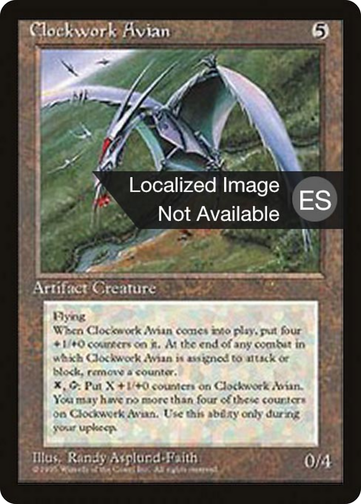 Clockwork Avian [Fourth Edition Foreign Black Border]
