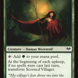 Scorned Villager // Moonscarred Werewolf [Dark Ascension]