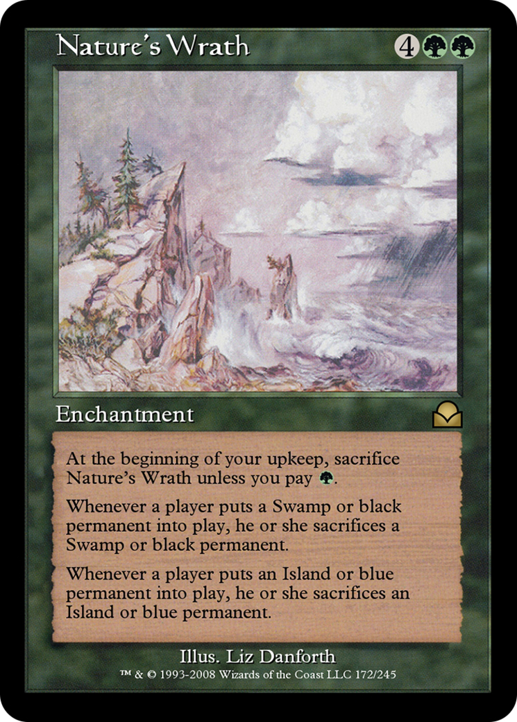 Nature's Wrath (ME2-172) [Masters Edition II]