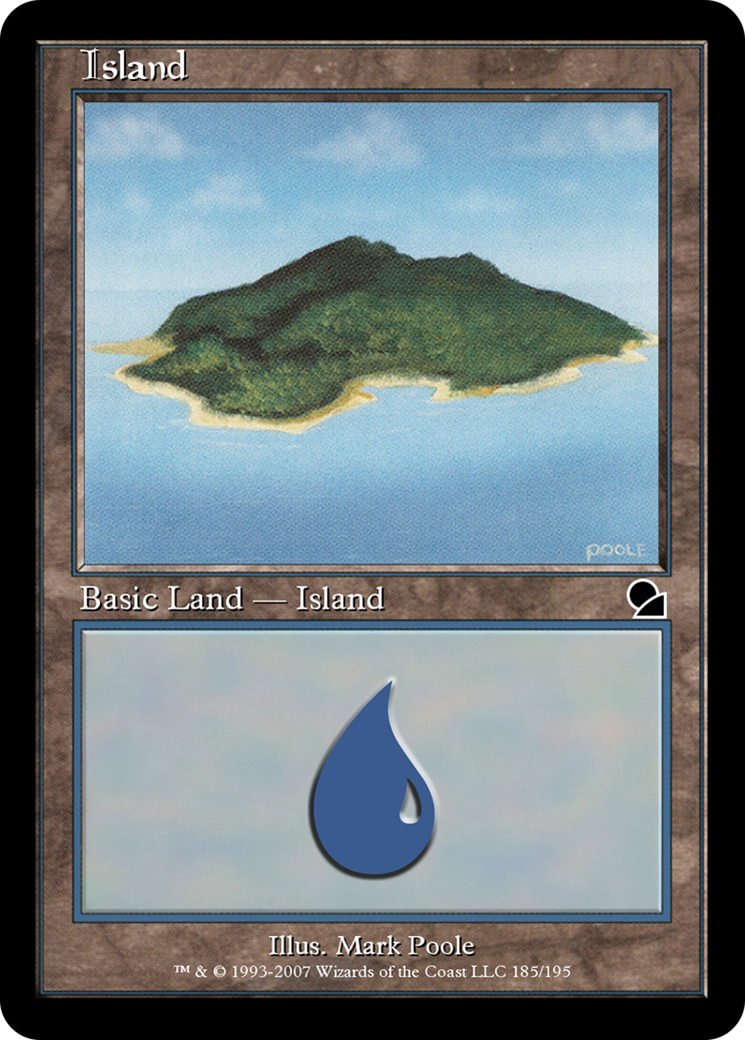 Island (ME1-185) [Masters Edition] Foil