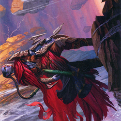 Anowon, the Ruin Thief // Anowon, the Ruin Thief (AZNR-075) (Borderless) [Zendikar Rising Art Series] Foil