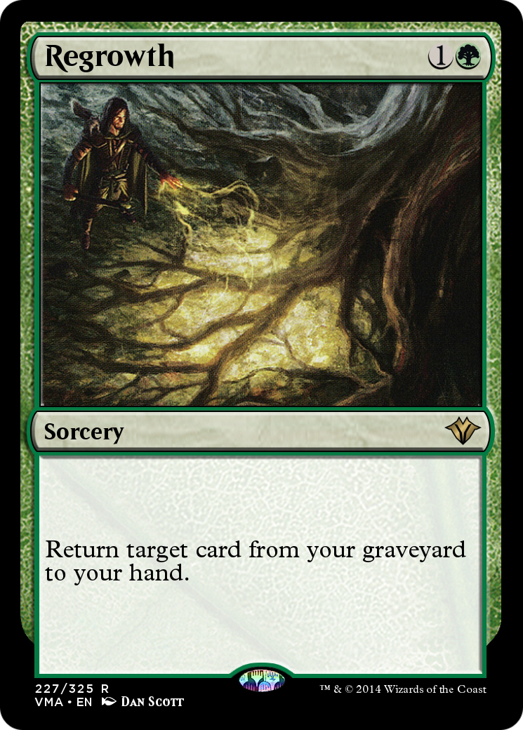 Regrowth (VMA-227) [Vintage Masters] Foil