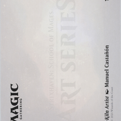 Storm-Kiln Artist // Storm-Kiln Artist (ASTX-013) (Borderless) [Strixhaven Art Series]