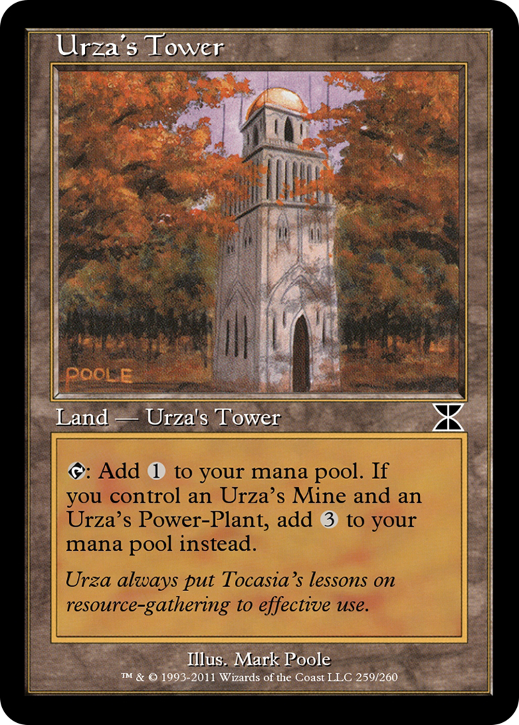 Urza's Tower (ME4-259D) [Masters Edition IV]