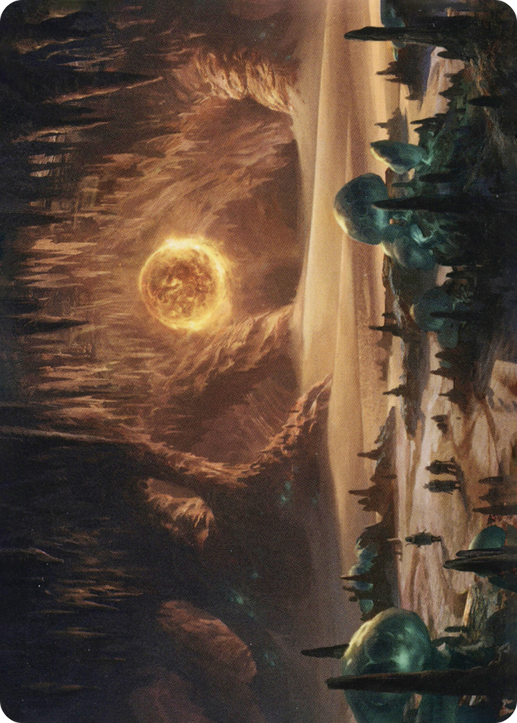 Plains // Plains (AAFR-063) (Borderless) [Adventures in the Forgotten Realms Art Series]