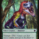 Dragon // Dinosaur Double-Sided Token [Game Night 2019 Tokens]