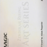Flooded Strand // Flooded Strand (AZNR-029) (Borderless) [Zendikar Rising Art Series] Foil