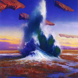 Flooded Strand // Flooded Strand (AZNR-029) (Borderless) [Zendikar Rising Art Series]