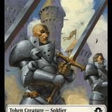 Phyrexian Germ // Soldier Double-Sided Token [Modern Horizons 3 Tokens]