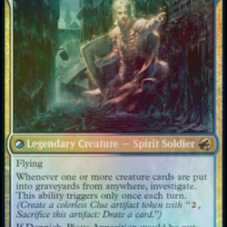 Dennick, Pious Apprentice // Dennick, Pious Apparition [Innistrad: Midnight Hunt Prerelease Promos]