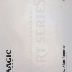 Island // Island (ASTX-049) (Borderless) [Strixhaven Art Series] Foil