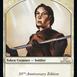 Soldier Token [30th Anniversary Tokens]