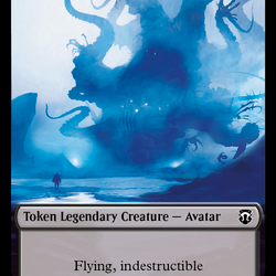 Marit Lage (Ripple Foil) // Sand Warrior Double-Sided Token [Modern Horizons 3 Commander Tokens]