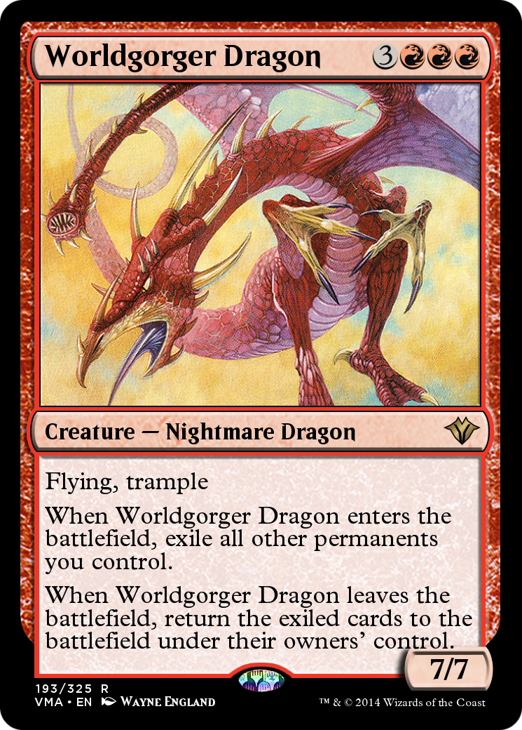 Worldgorger Dragon (VMA-193) [Vintage Masters]