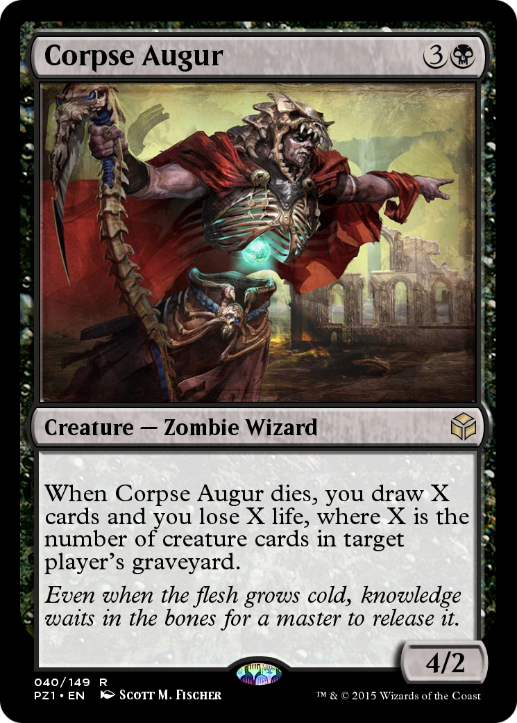 Corpse Augur (PZ1-040) [Legendary Cube Prize Pack] Foil