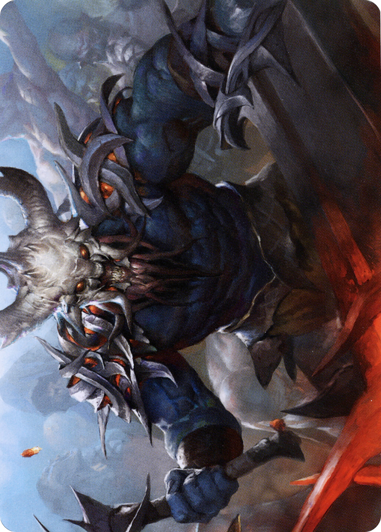 Frenzied Raider // Frenzied Raider (ASKHM-034) (Borderless) [Art Series: Kaldheim]