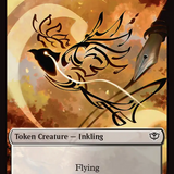 Inkling (0006) // Spirit (0010) Double-Sided Token [Secrets of Strixhaven Tokens]