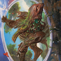 Gaea's Will // Gaea's Will (AMH2-038) (Borderless) [Modern Horizons 2 Art Series] Foil