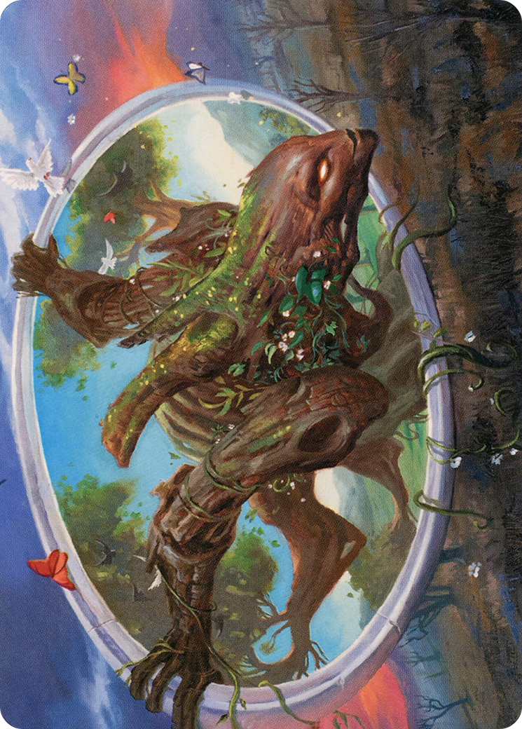 Gaea's Will // Gaea's Will (AMH2-038) (Borderless) [Modern Horizons 2 Art Series] Foil