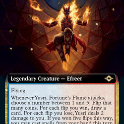 Yusri, Fortune's Flame (Extended Art) [Modern Horizons 2]