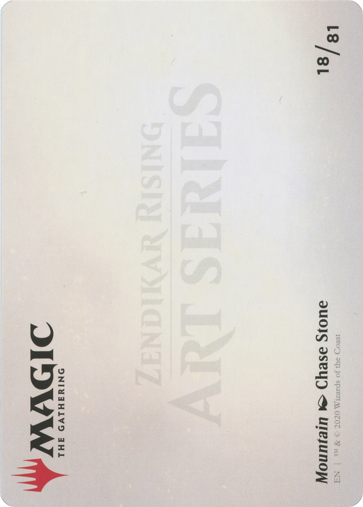 Mountain // Mountain (AZNR-018) (Borderless) [Zendikar Rising Art Series]