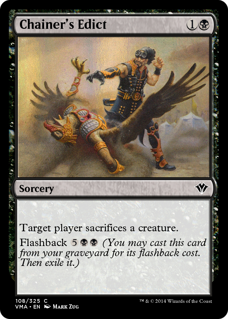 Chainer's Edict (VMA-108) [Vintage Masters]