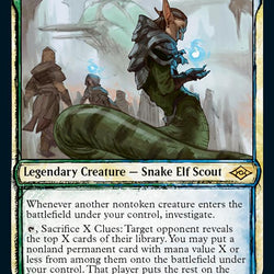 Lonis, Cryptozoologist (Sketch) [Modern Horizons 2]