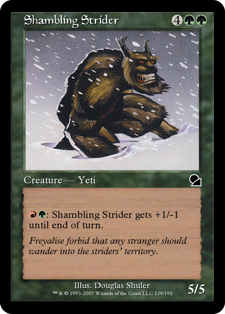 Shambling Strider (ME1-129) [Masters Edition]