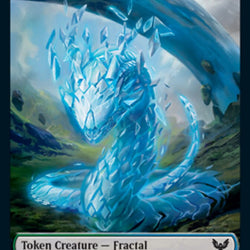 Fractal // Treasure Double-Sided Token [Strixhaven: School of Mages Tokens]
