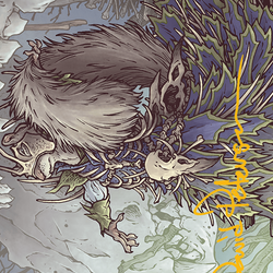 Camellia, the Seedmiser // Camellia, the Seedmiser (ABLB-047) (Borderless) [Bloomburrow Art Series]
