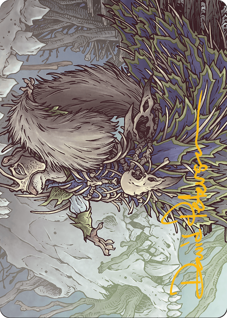Camellia, the Seedmiser // Camellia, the Seedmiser (ABLB-047) (Borderless) [Bloomburrow Art Series]