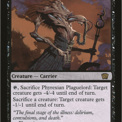 Phyrexian Plaguelord (Oversized) [Eighth Edition Box Topper]