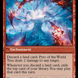 Invasion of Kaldheim // Pyre of the World Tree [March of the Machine]