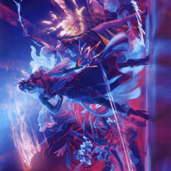 Prismari Command // Prismari Command (ASTX-035) (Borderless) [Strixhaven Art Series] Foil
