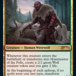 Huntmaster of the Fells // Ravager of the Fells [Secret Lair Drop Series]