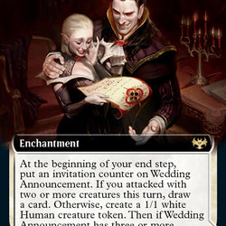 Wedding Announcement // Wedding Festivity (Extended Art) [Innistrad: Crimson Vow]